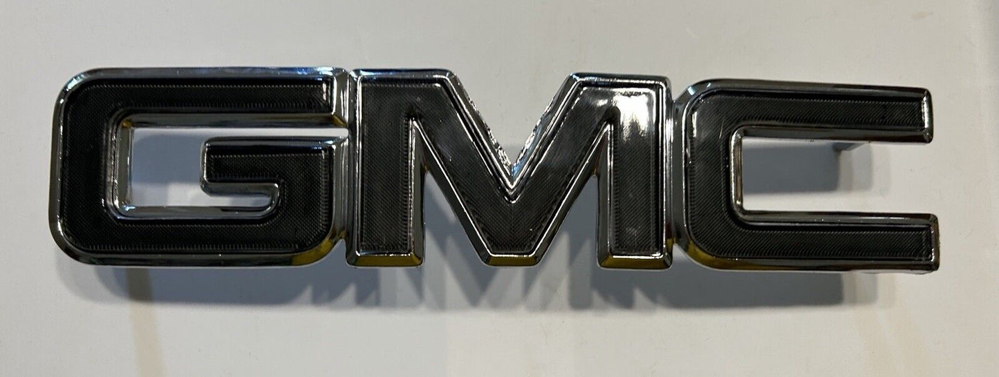 Smoked/chrome Obs GMC Front Grille Emblem