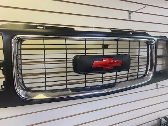 94-98 Chevy SILVERADO Cheyenne OBS Mexico style emblem metallic red C1500