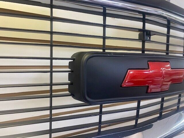 94-98 Chevy SILVERADO Cheyenne OBS Mexico style emblem metallic red C1500