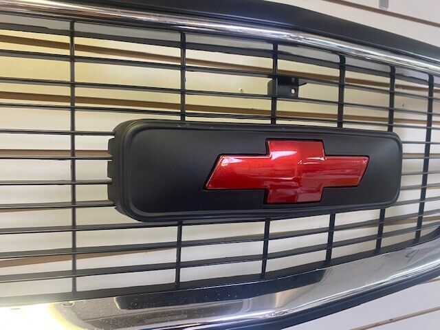 94-98 Chevy SILVERADO Cheyenne OBS Mexico style emblem metallic red C1500