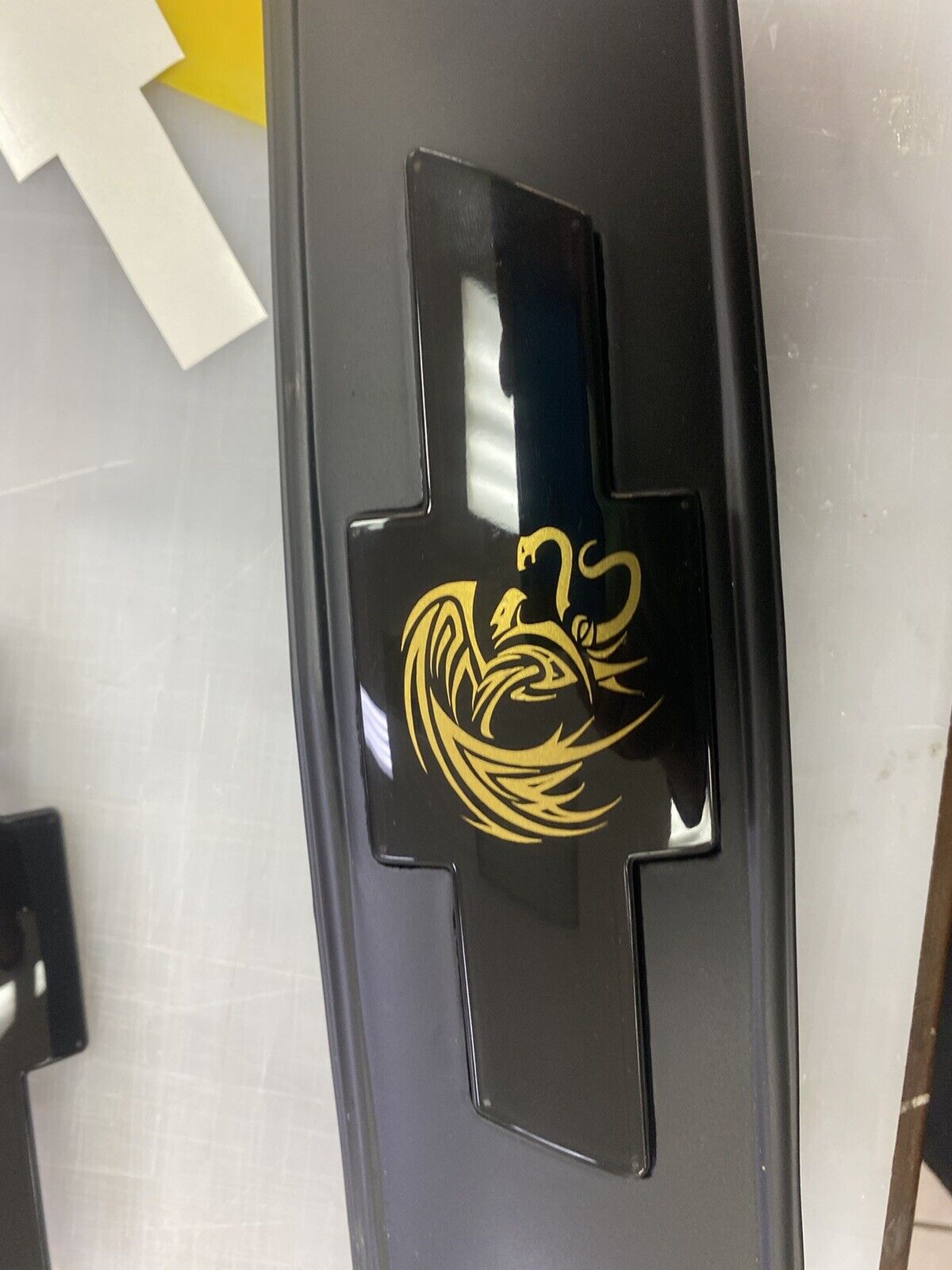 94-98 Chevy SILVERADO OBS Cheyenne Mexico style emblem Gold bowtie Mexico Eagle