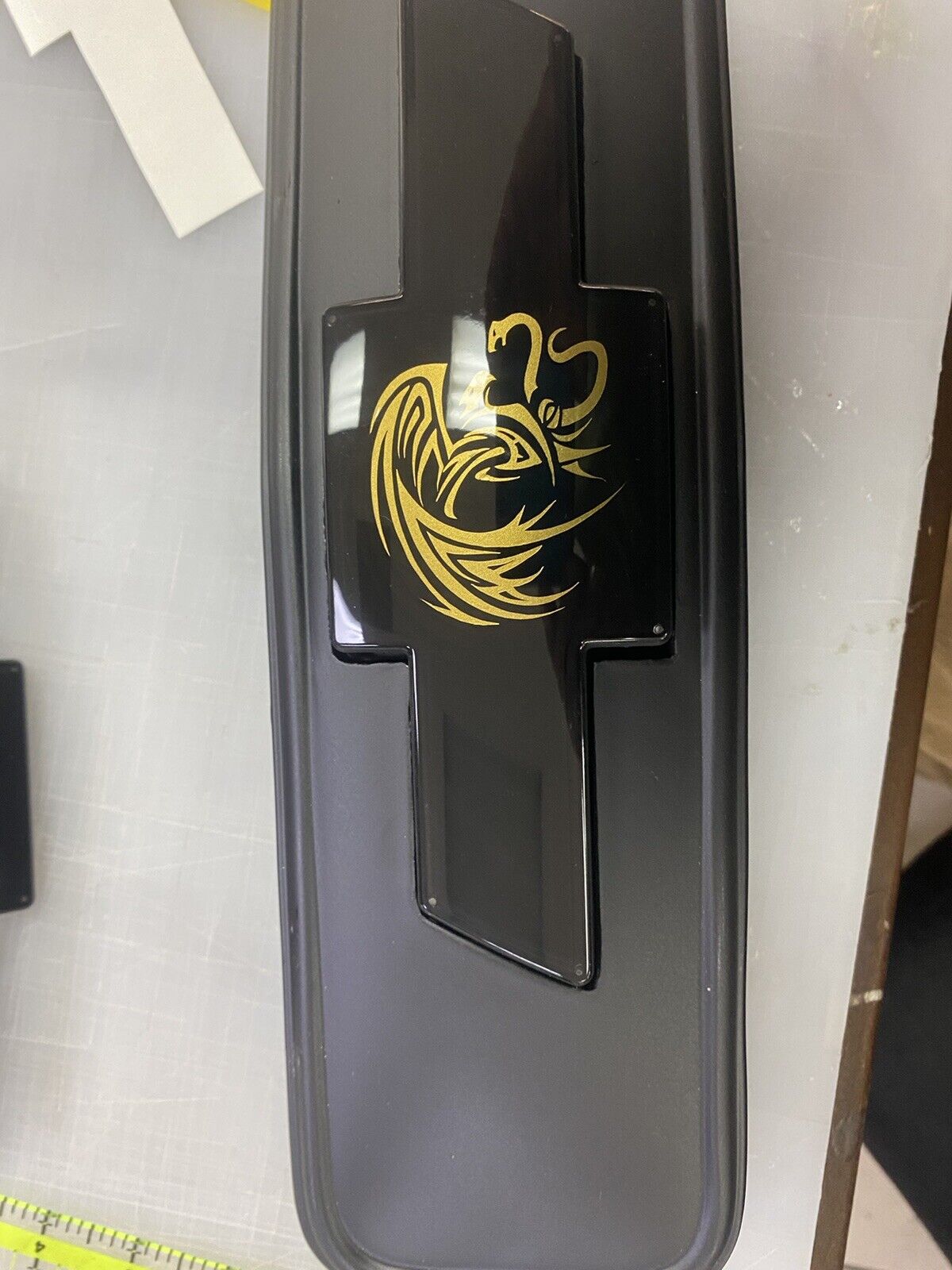 94-98 Chevy SILVERADO OBS Cheyenne Mexico style emblem Gold bowtie Mexico Eagle