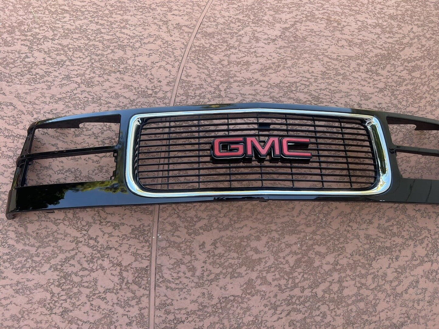 88-98 Chevy GMC Sierra grille with Red/Black Logo