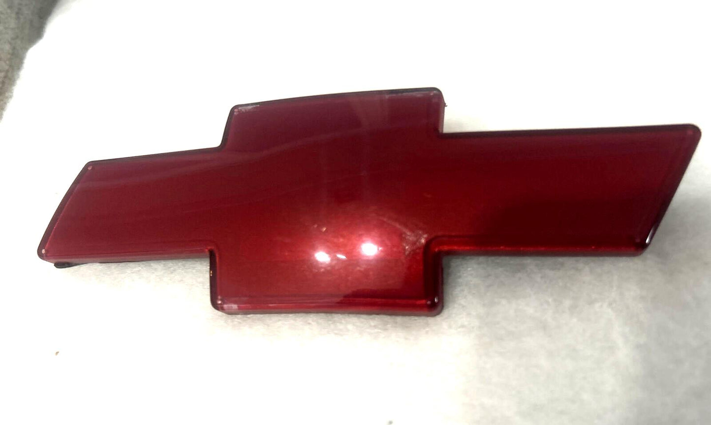 94-98 Chevy OBS Bowtie Grille Logo Metallic Red