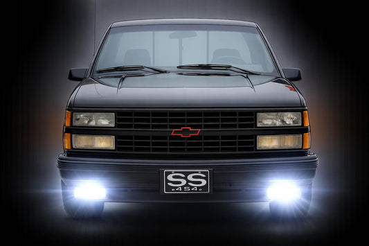 88-98 OBS Chevy GMC c/k lower valance with fog lamps 454ss style