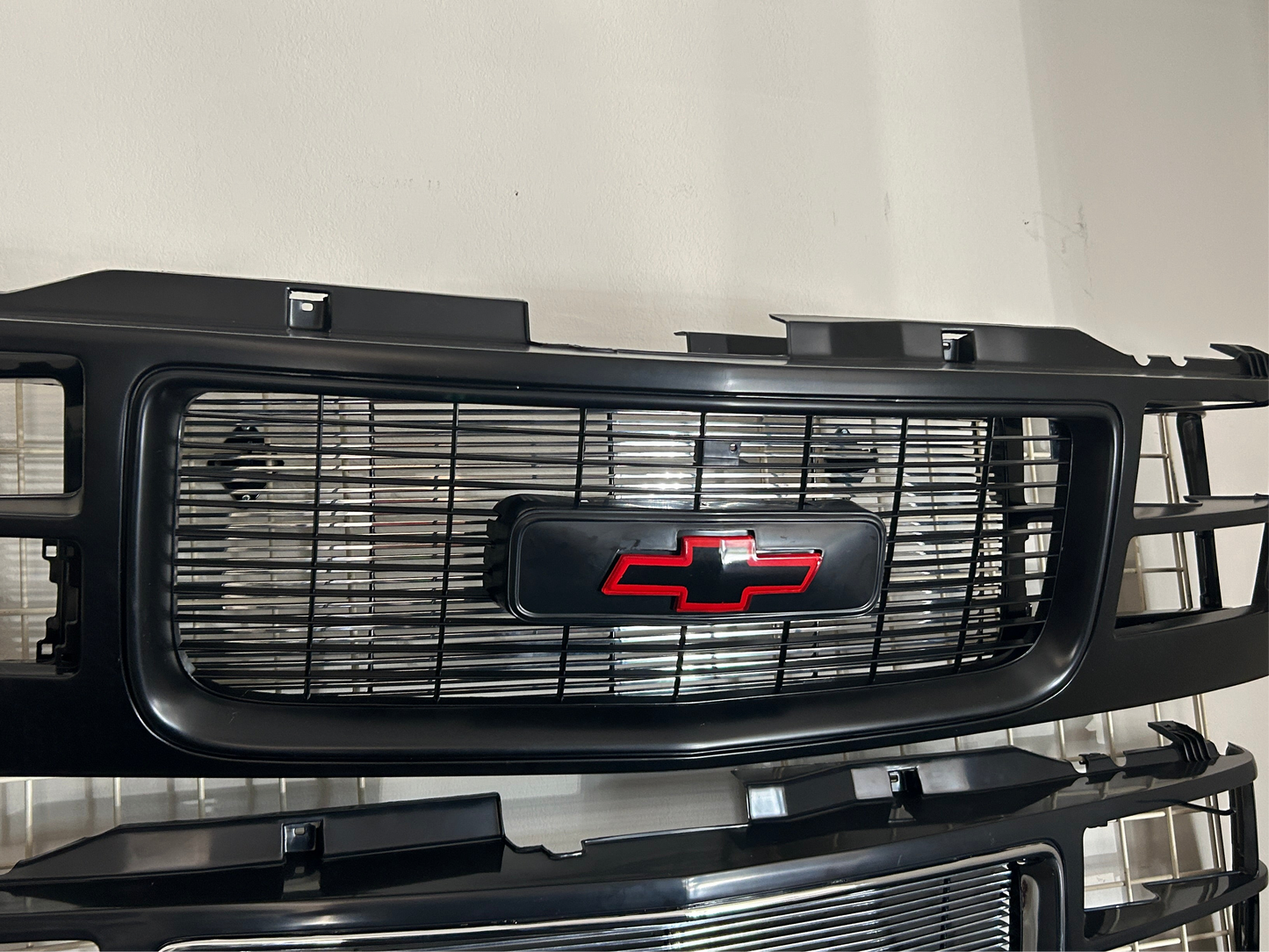 88-98 Chevy Silverado Cheyenne grille  red/black bowtie C/K TRUCK OBS