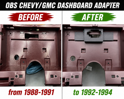 OBS CHEVY/GMC DASHBOARD HARNESS ADAPTER 1988-1994