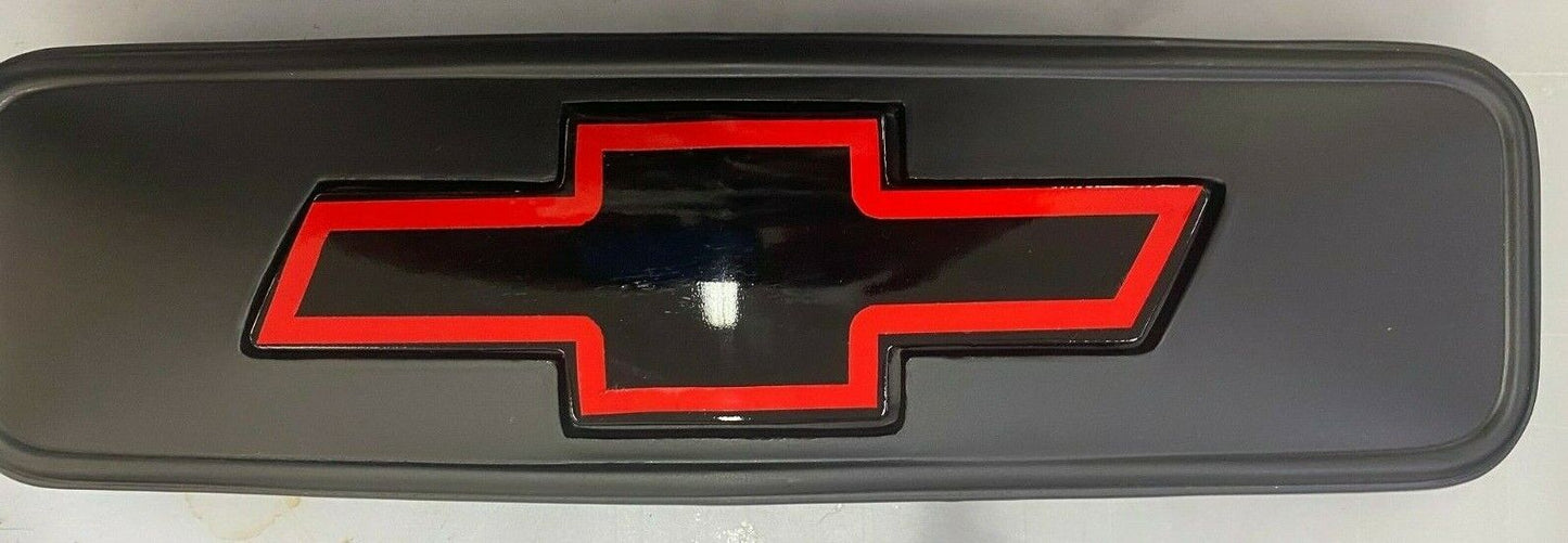 94-98 ChevySILVERADO OBS Cheyenne Mexico style emblem black/red bowtie C1500