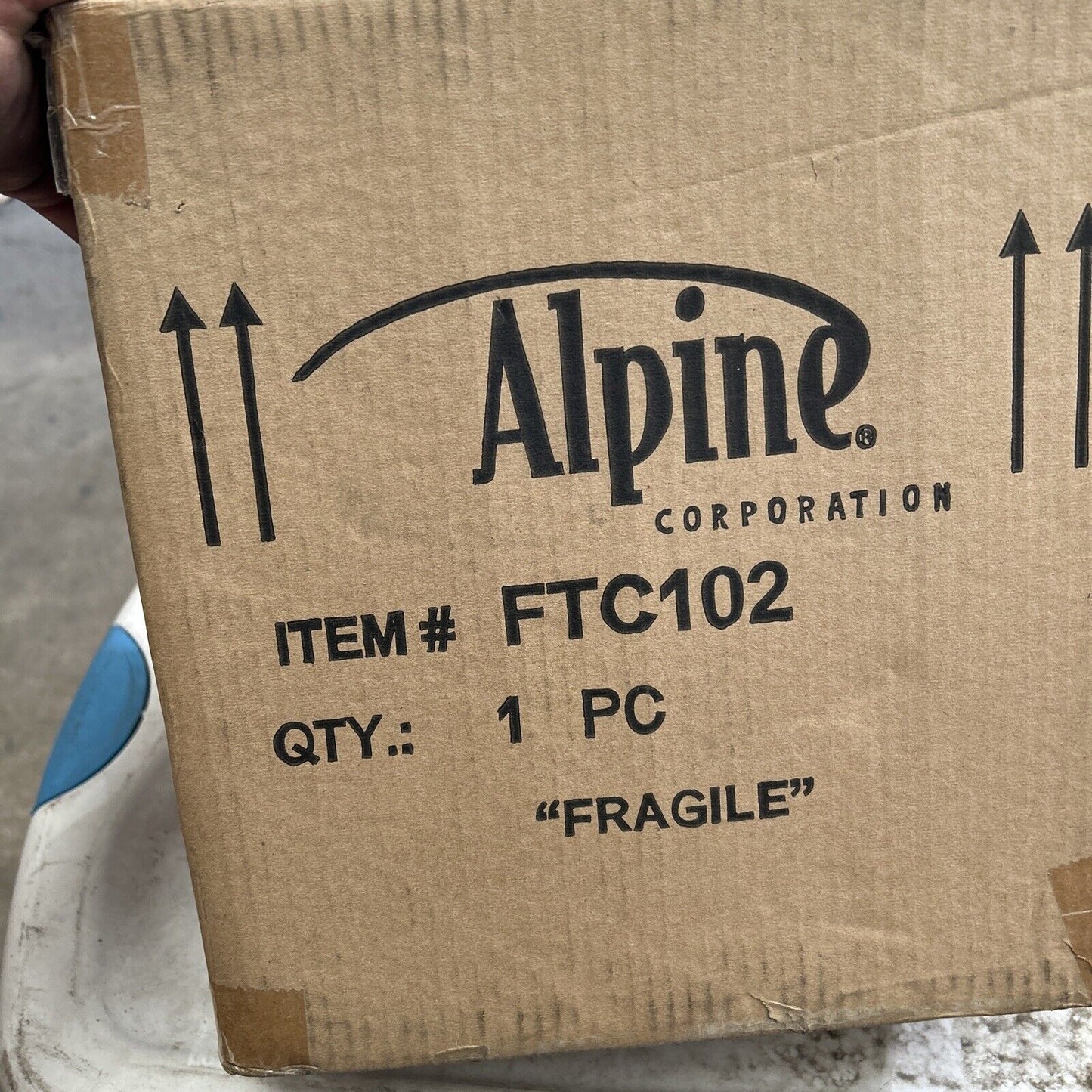 Alpine FTC102 550-GPH Pump 48-LED Light Floating Spray Fountain