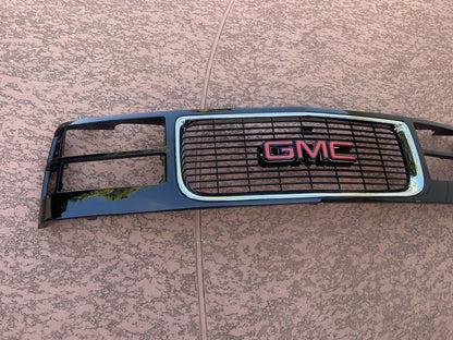 88-98 Chevy GMC Sierra grille with Red/Black Logo